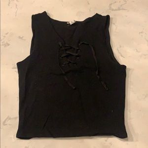 GARAGE black tank top
